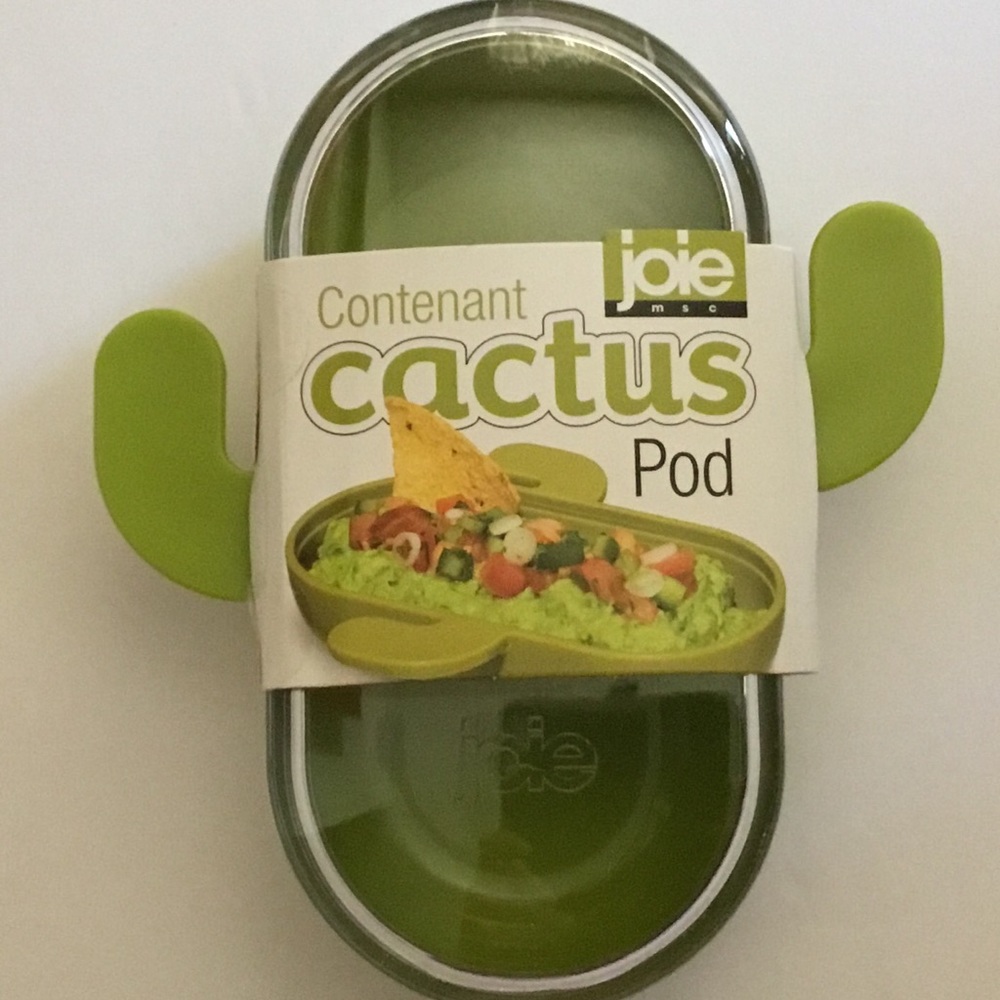 Cactus Dip pod, great for any dip/sauce,cute, NWT